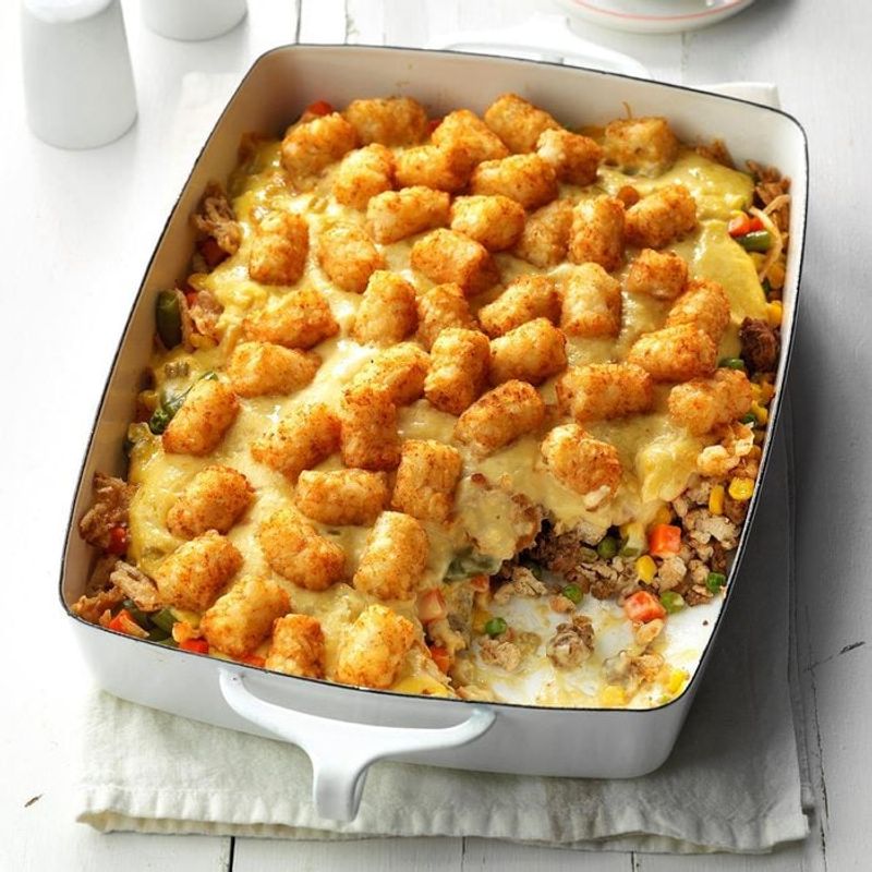 Tater Tot Hotdish