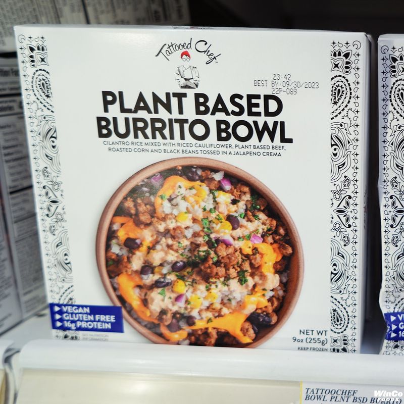 Tattooed Chef Plant-Based Burrito Bowls