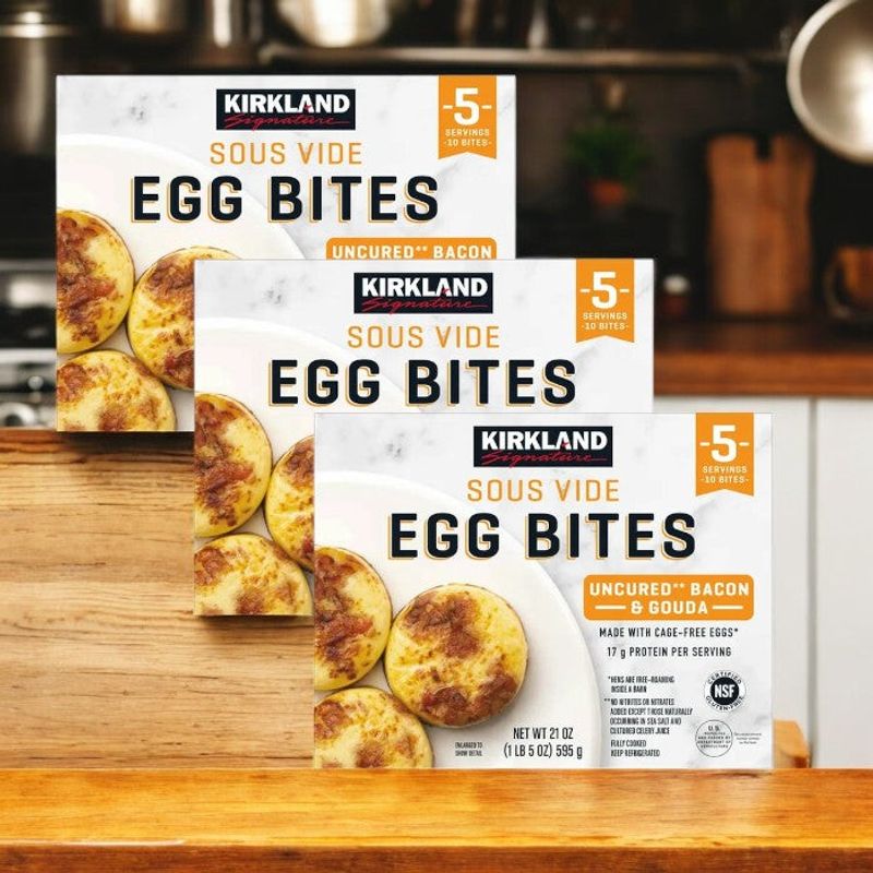Kirkland Signature Bacon And Cheese Egg Bites