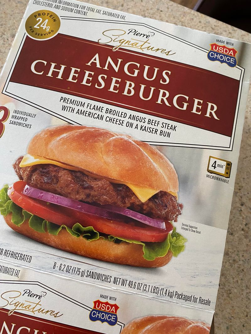 Pierre Signatures Angus Cheeseburgers