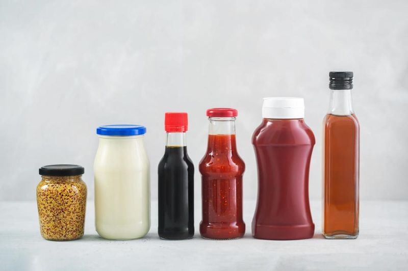 Oversized Condiment Bottles