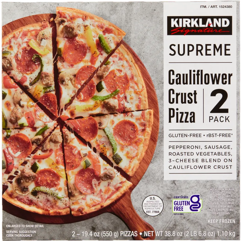 Cauliflower Crust Pizza