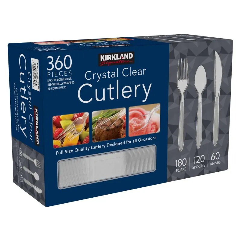 Kirkland Signature Plastic Cutlery Set