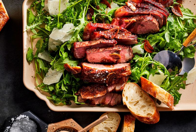 Tuscan Steak And White Bean Salad