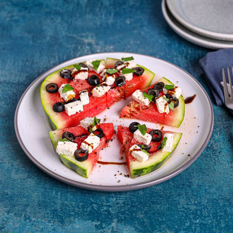 Grilled Watermelon Pizza