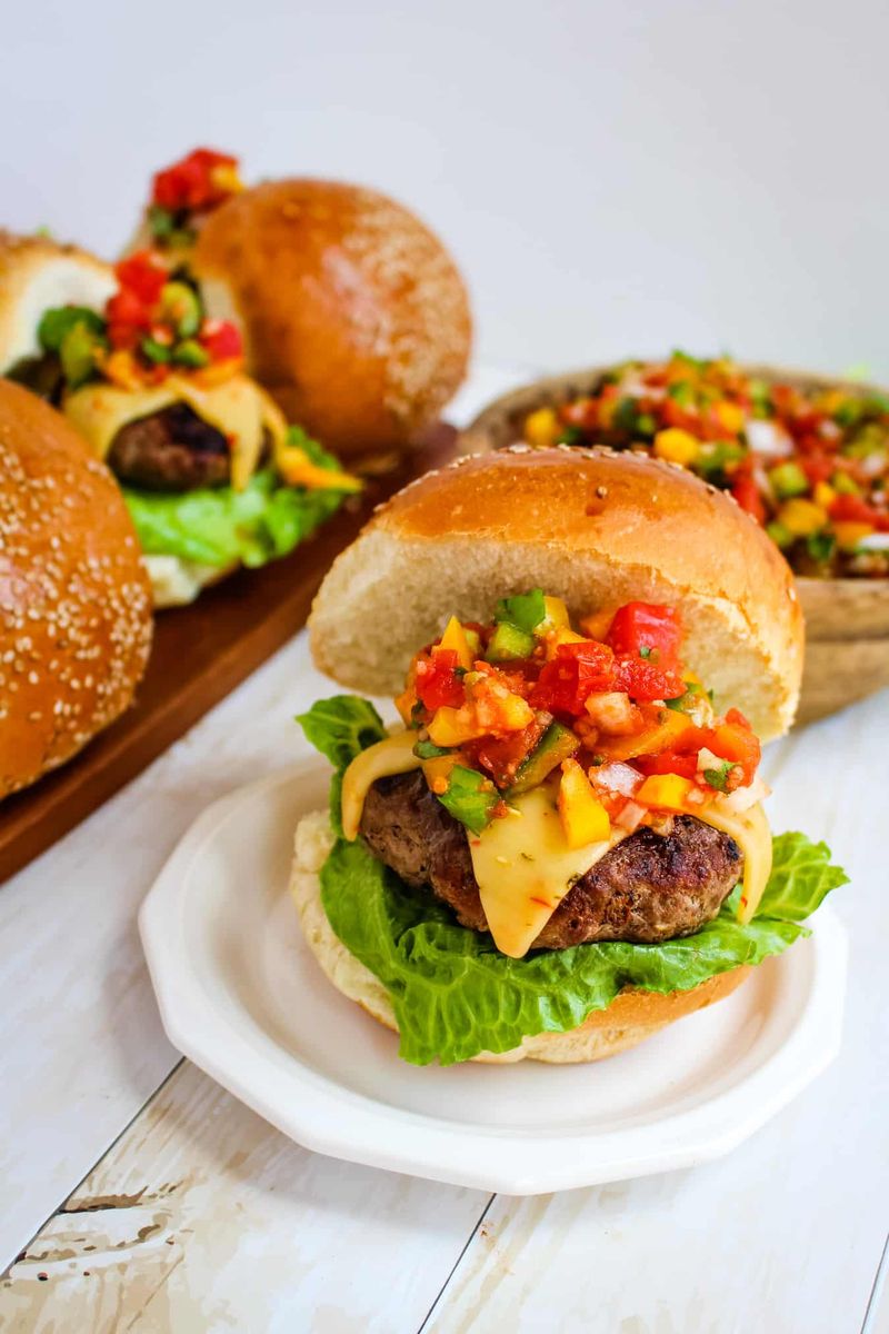 Mix Into Ground Beef Or Turkey For Zesty Burgers
