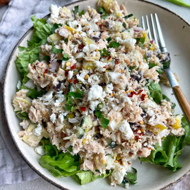 Five-Minute Mediterranean Tuna Bowl