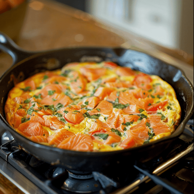 Smoked Salmon And Dill Brunch Star