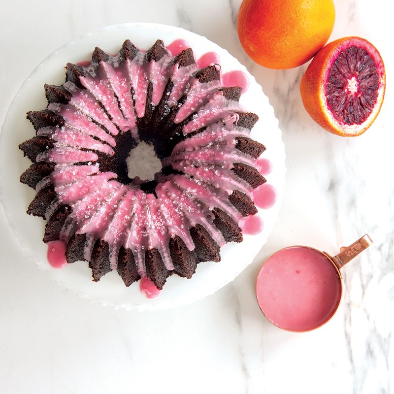 Pink Grapefruit Cardamom Bundt