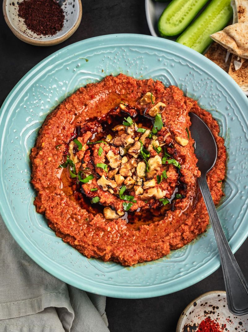 Roasted Red Pepper & Walnut Muhammara