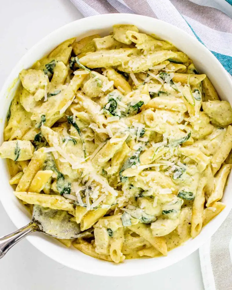 Pesto Chicken Penne