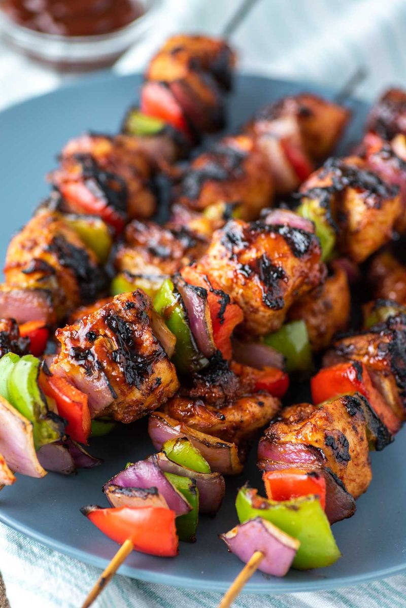BBQ Chicken Skewers