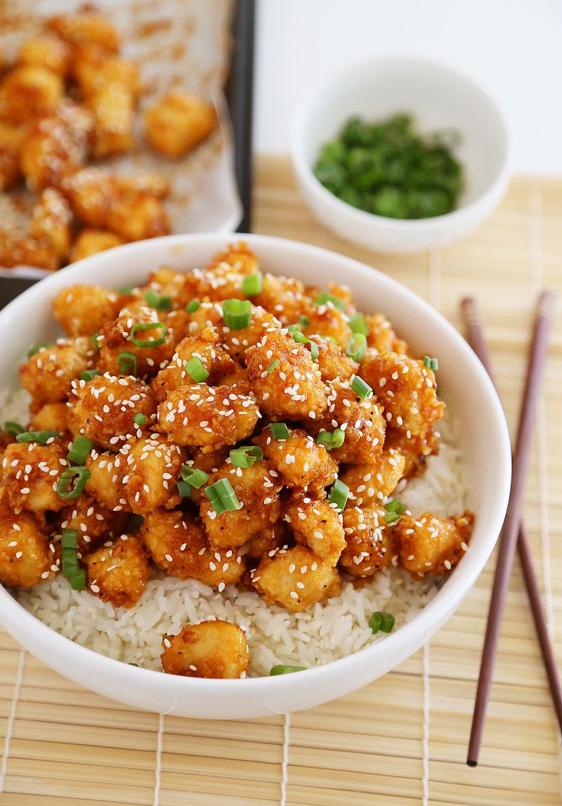 Crispy Honey Garlic Chicken