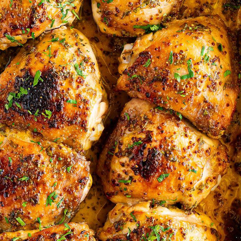 Honey Mustard Glazed Chicken