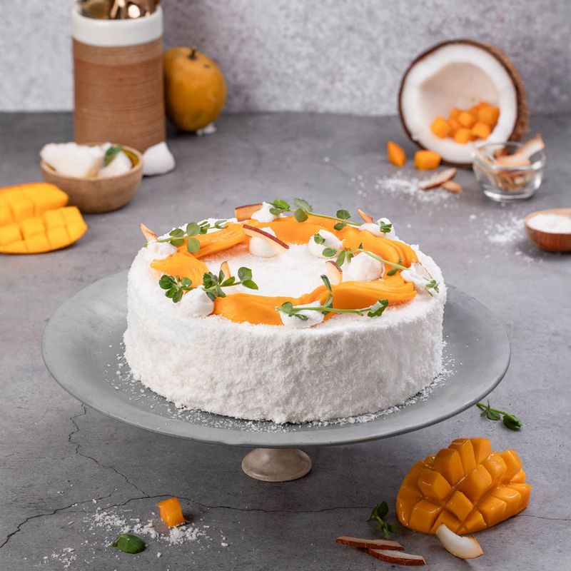 Coconut Mango Tropical Dream Cake