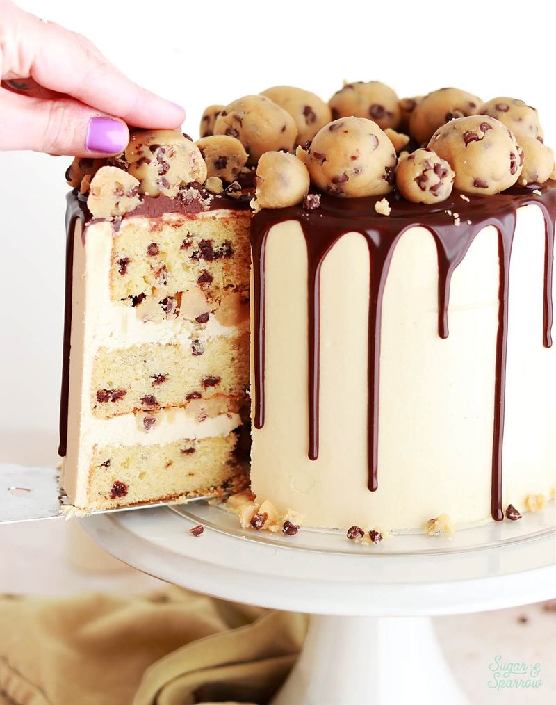 Cookie Dough Birthday Cake