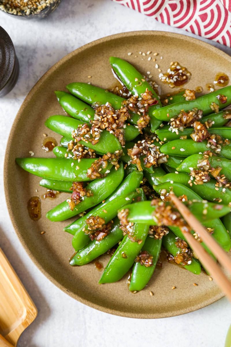 Sesame Snap Peas