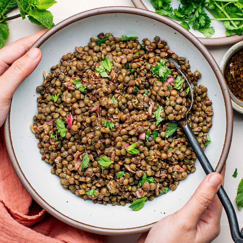 French Lentil Salad With Dijon Vinaigrette