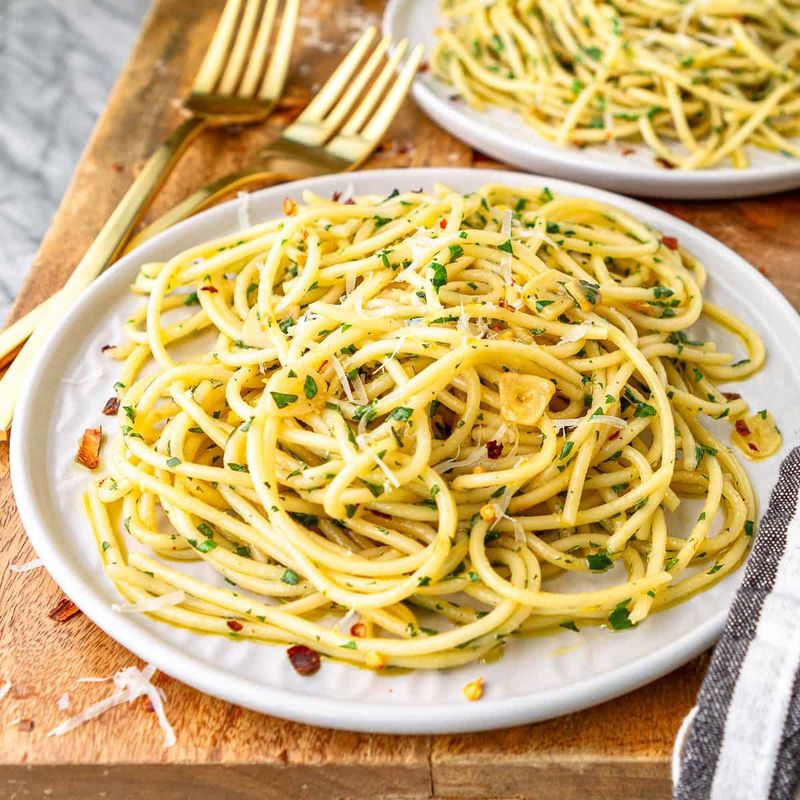 Pasta With Olive Oil And Garlic