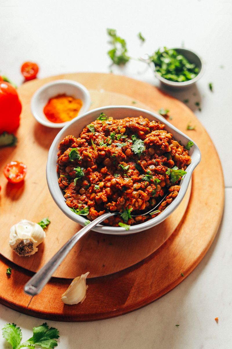 Moroccan Spiced Lentils