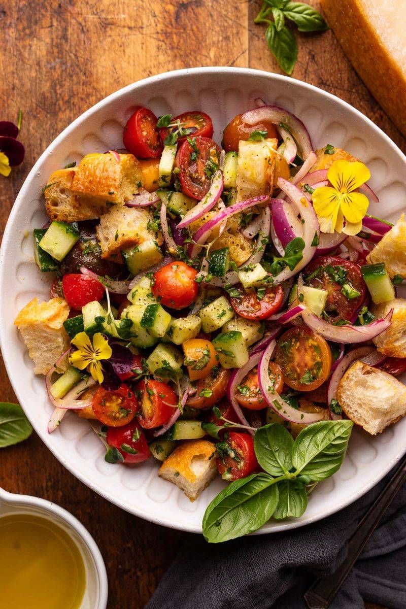 Panzanella (Mediterranean Style)