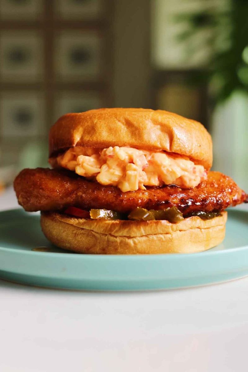 Chicken Strip Grilled Cheese