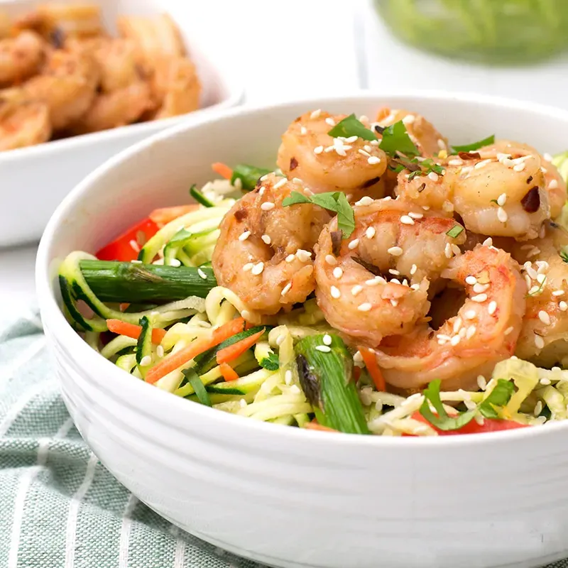 Zoodle Stir-Fry Bowl