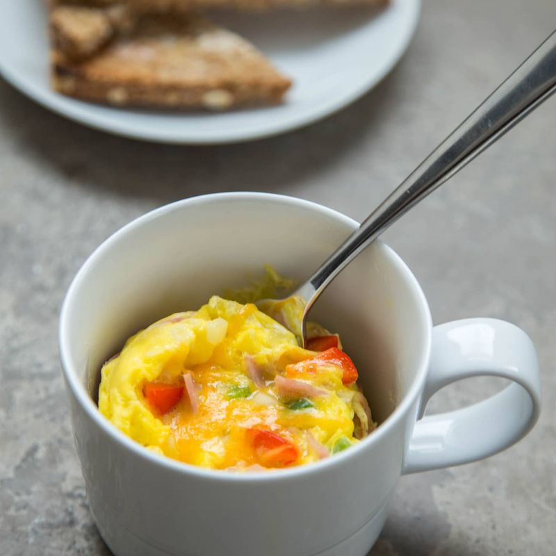 Three-Minute Microwave Mug Frittata