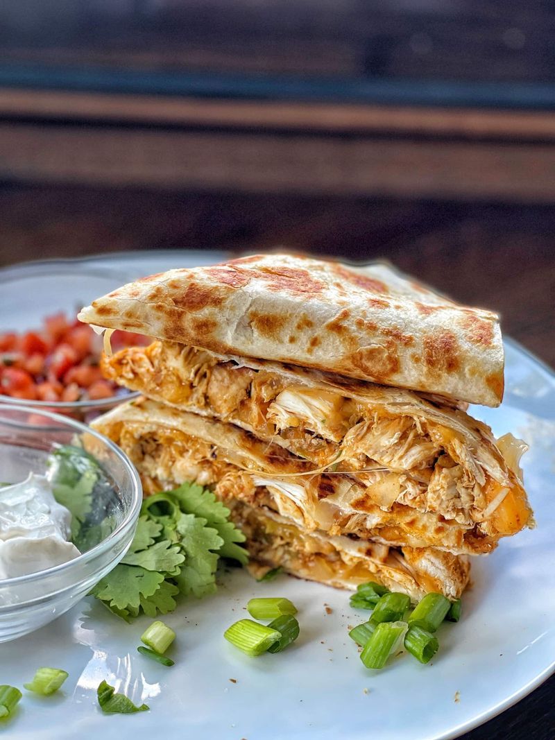 Rotisserie Chicken Quesadillas
