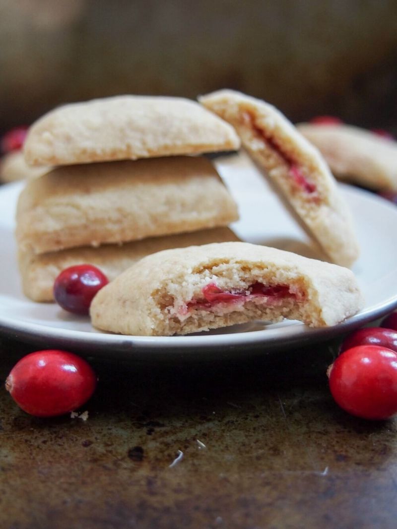 Jam-Filled Shortbread Pockets