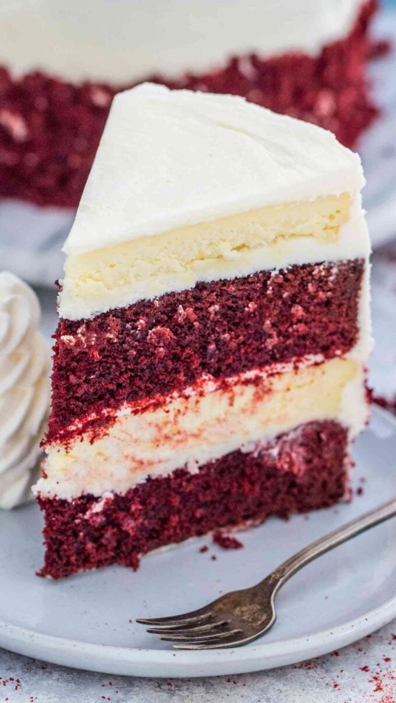 Cheesecake Factory's Red Velvet Cheesecake
