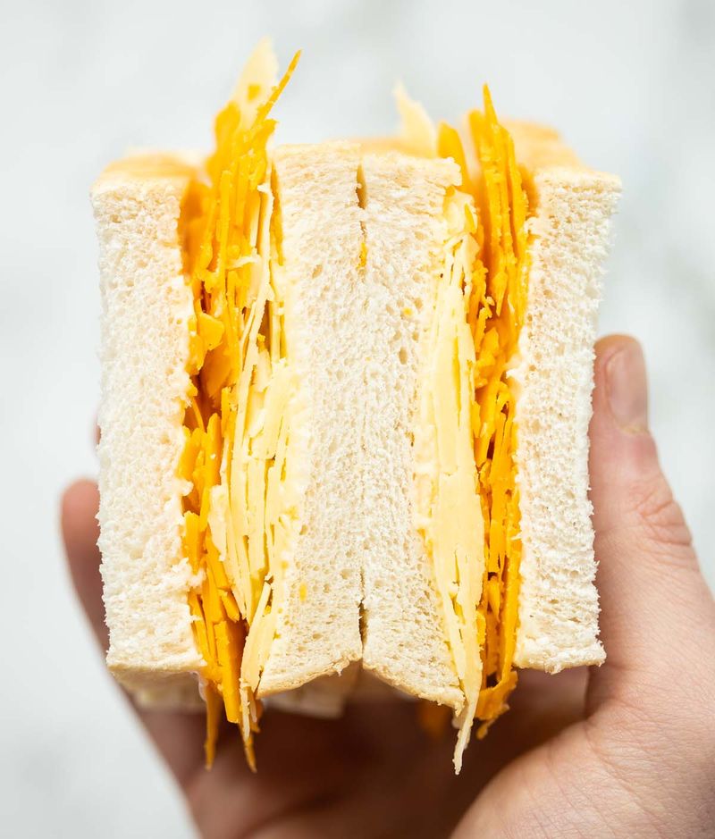 Cheese Sandwich With Margarine