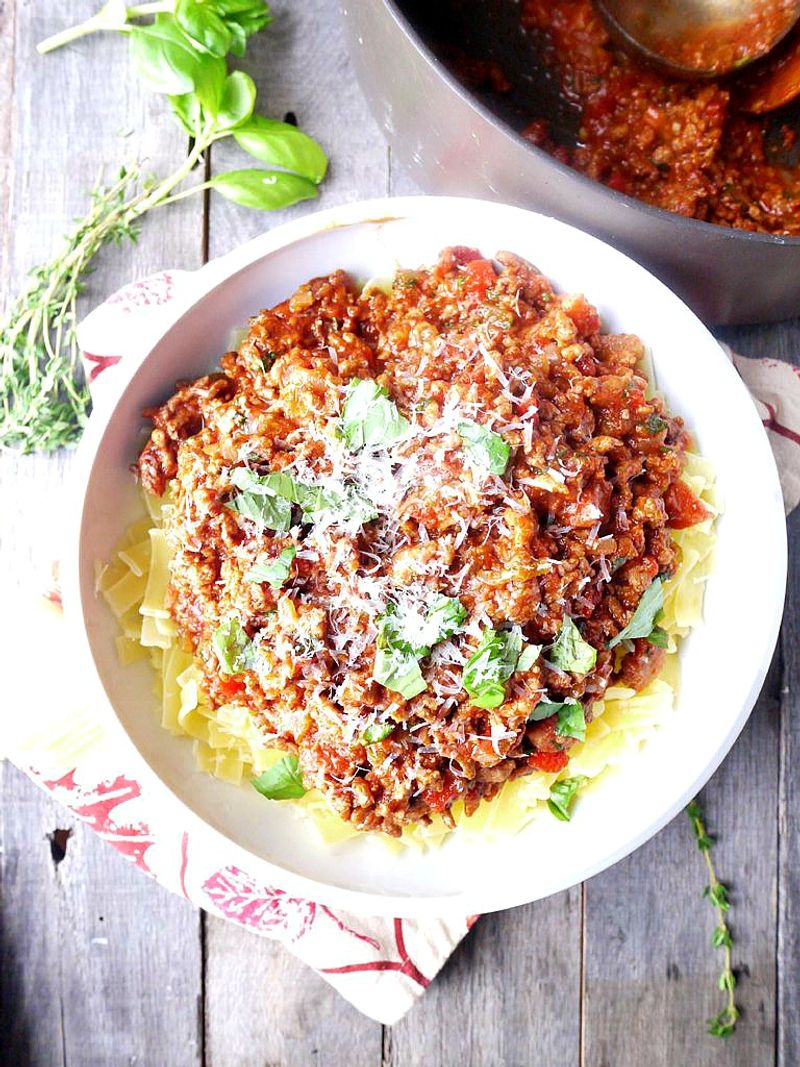 Spaghetti Squash Bolognese