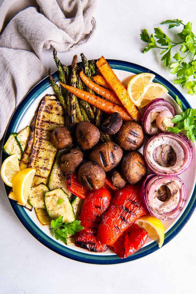 Smoky Grilled Vegetable Platter