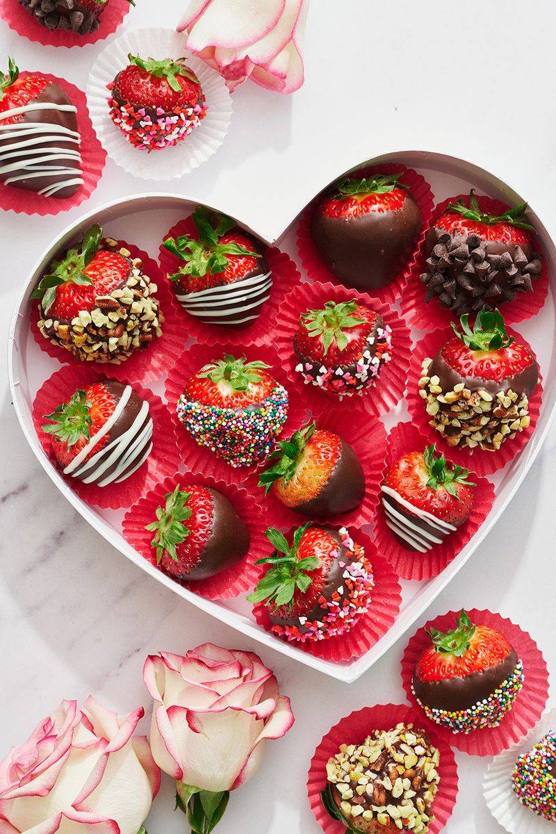 Chocolate-Dipped Strawberries