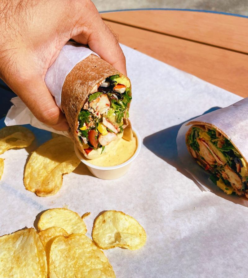 Maine's Lobster Roll Burrito