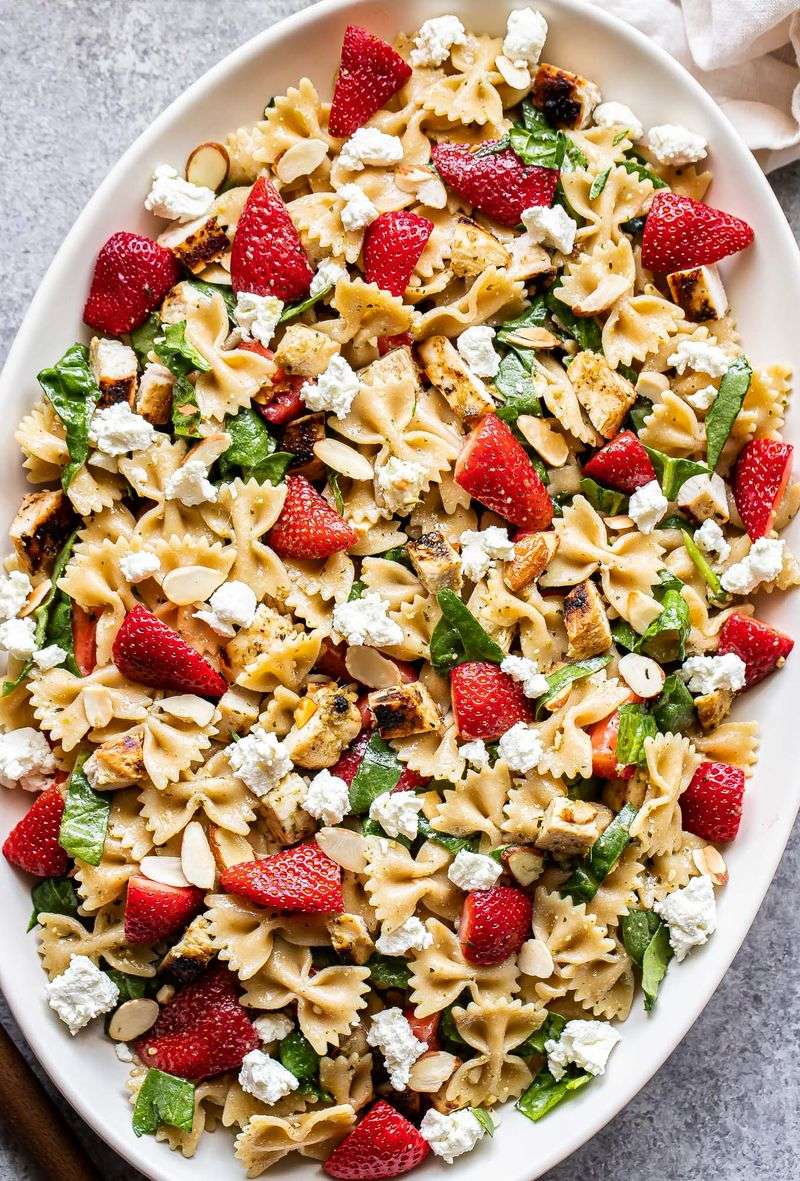 Strawberry Pasta Salad