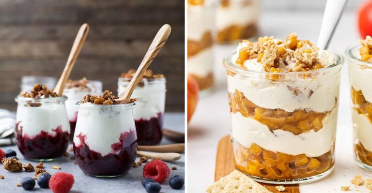 breakfast parfaits