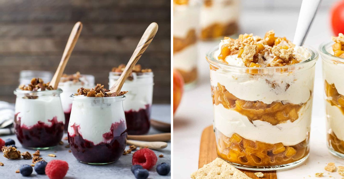 breakfast parfaits