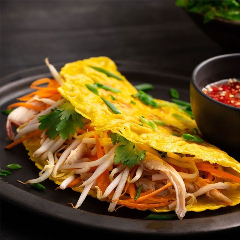 Vietnamese Bánh Xèo