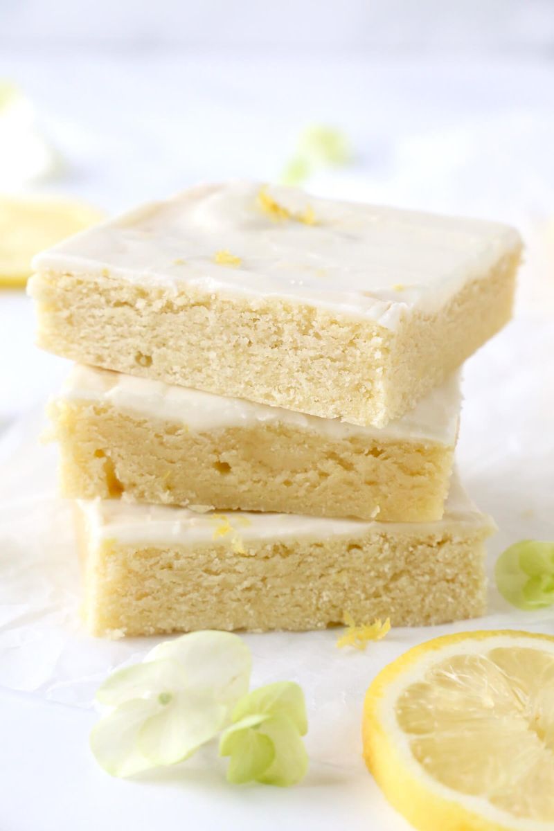 Lemon Sugar Cookie Bars