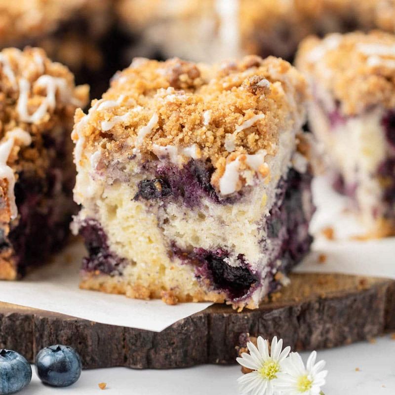 Lemon Blueberry Breakfast Cake