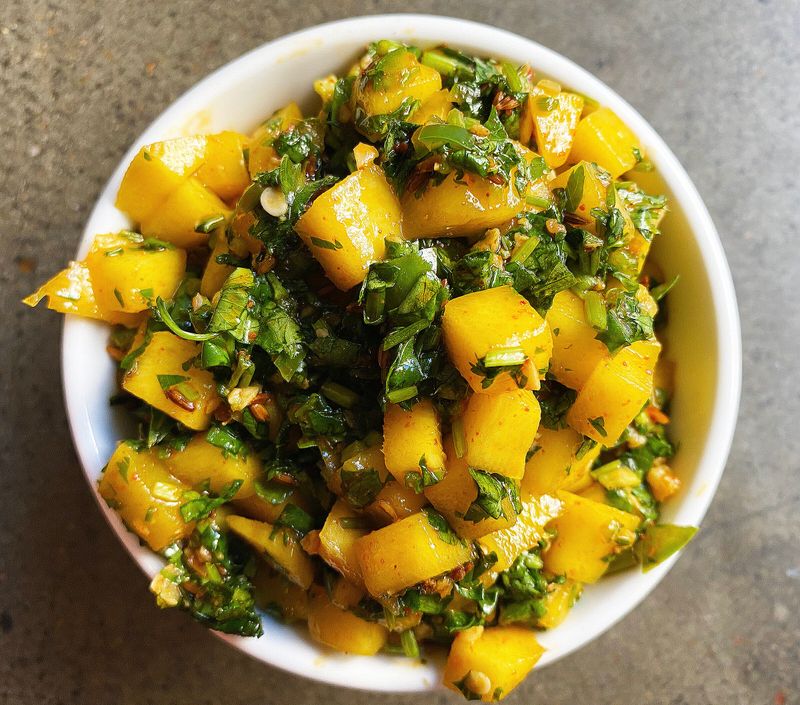 Mango Cilantro Chutney