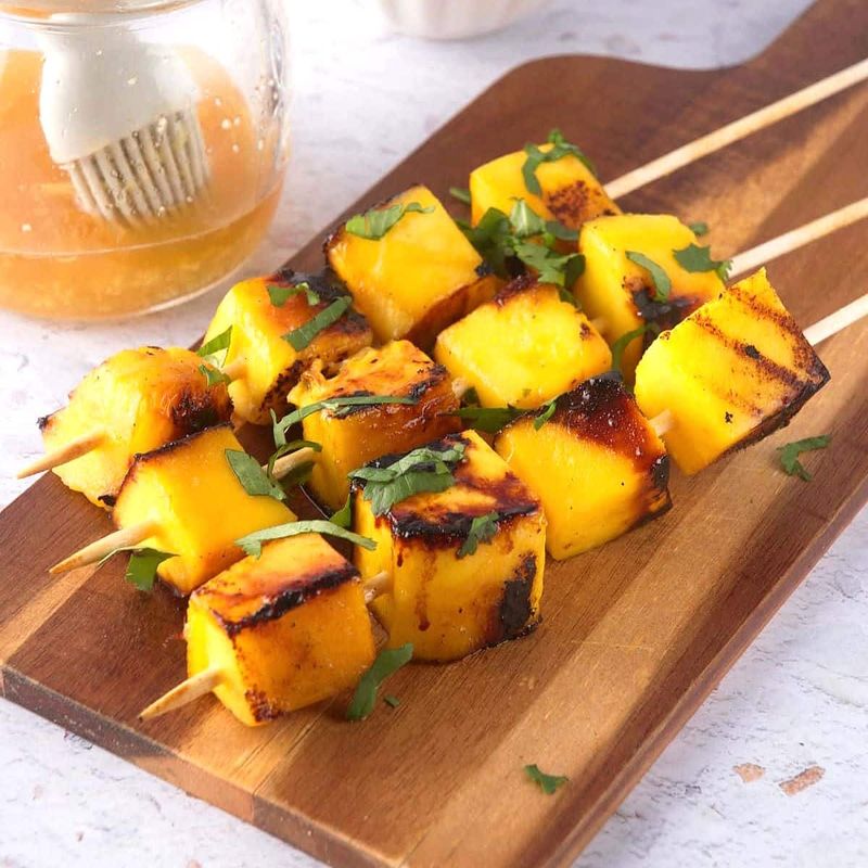 Grilled Mango Skewers
