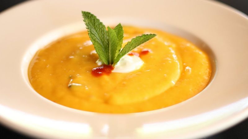 Chilled Mango Soup