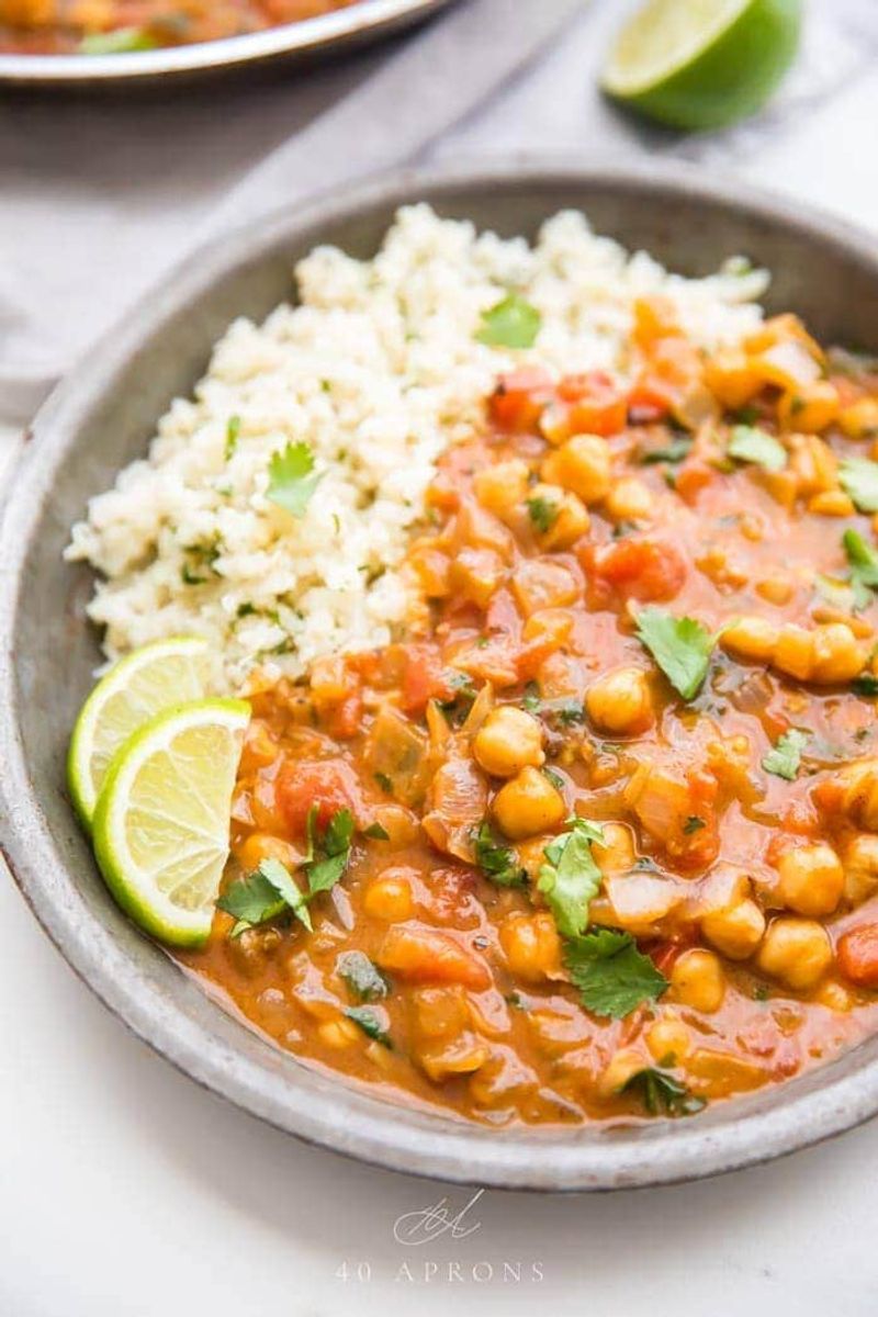 Coconut Curry Chickpeas