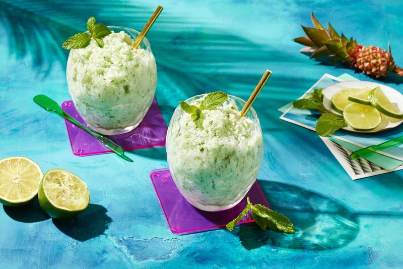 Mango Mojito Granita