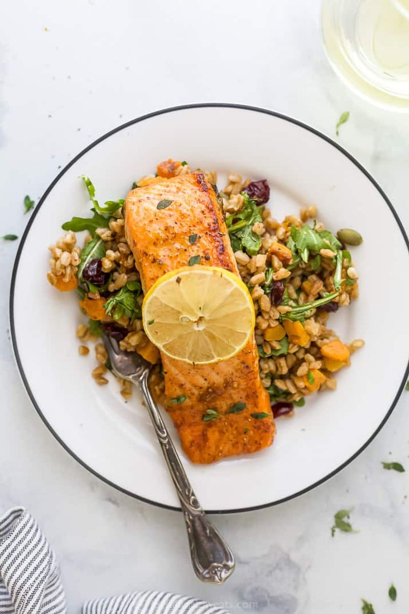 Maple Dijon Salmon