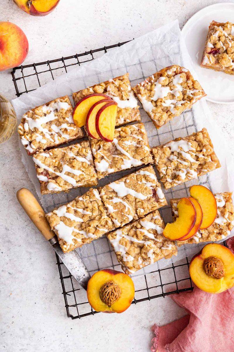 Peach Pie Squares