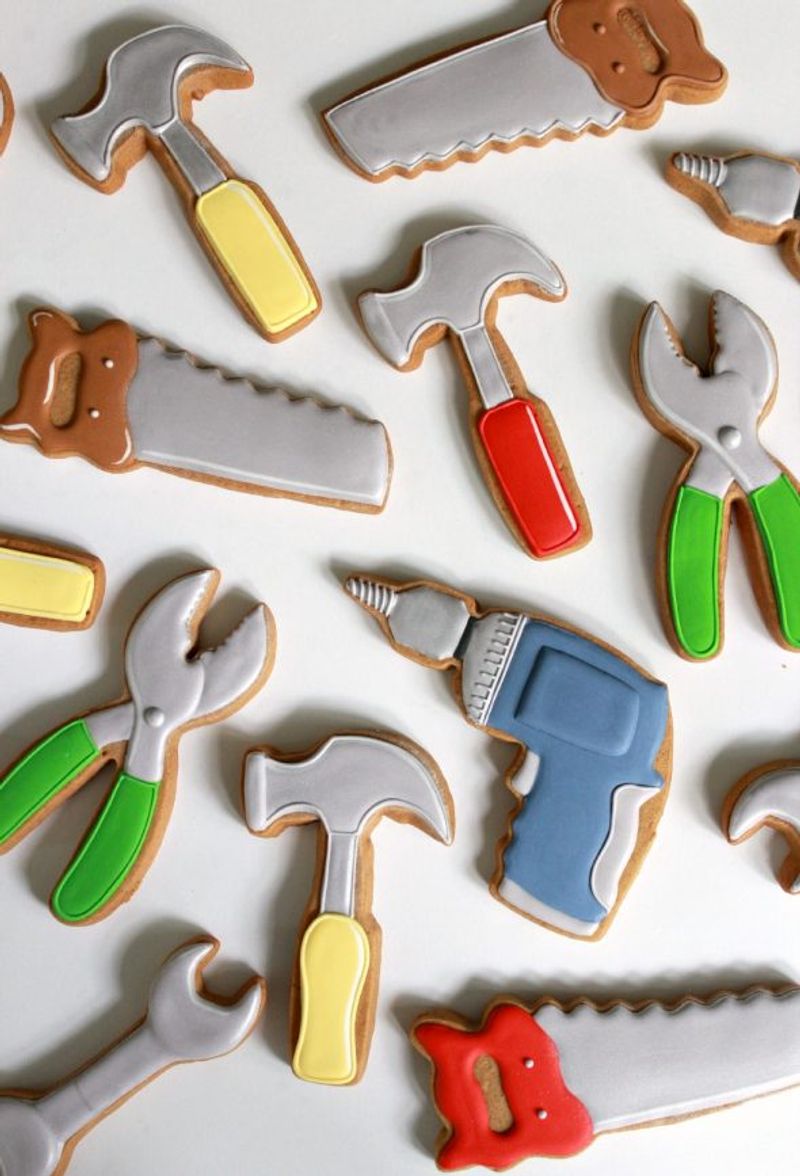 Tool-Shaped Sugar Cookies